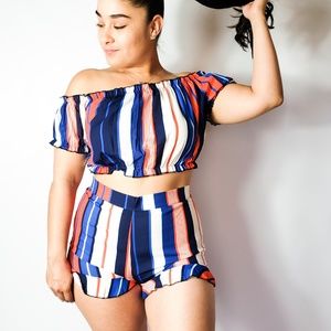 2 piece colorful set